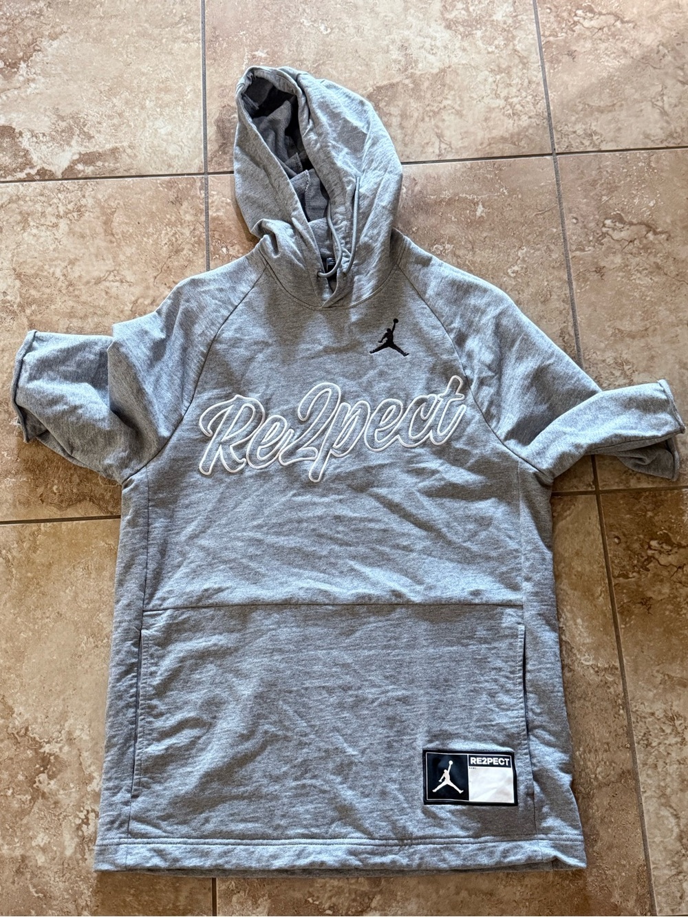 Jordan Gray 'RE2PECT' Logo Pullover Hoodie